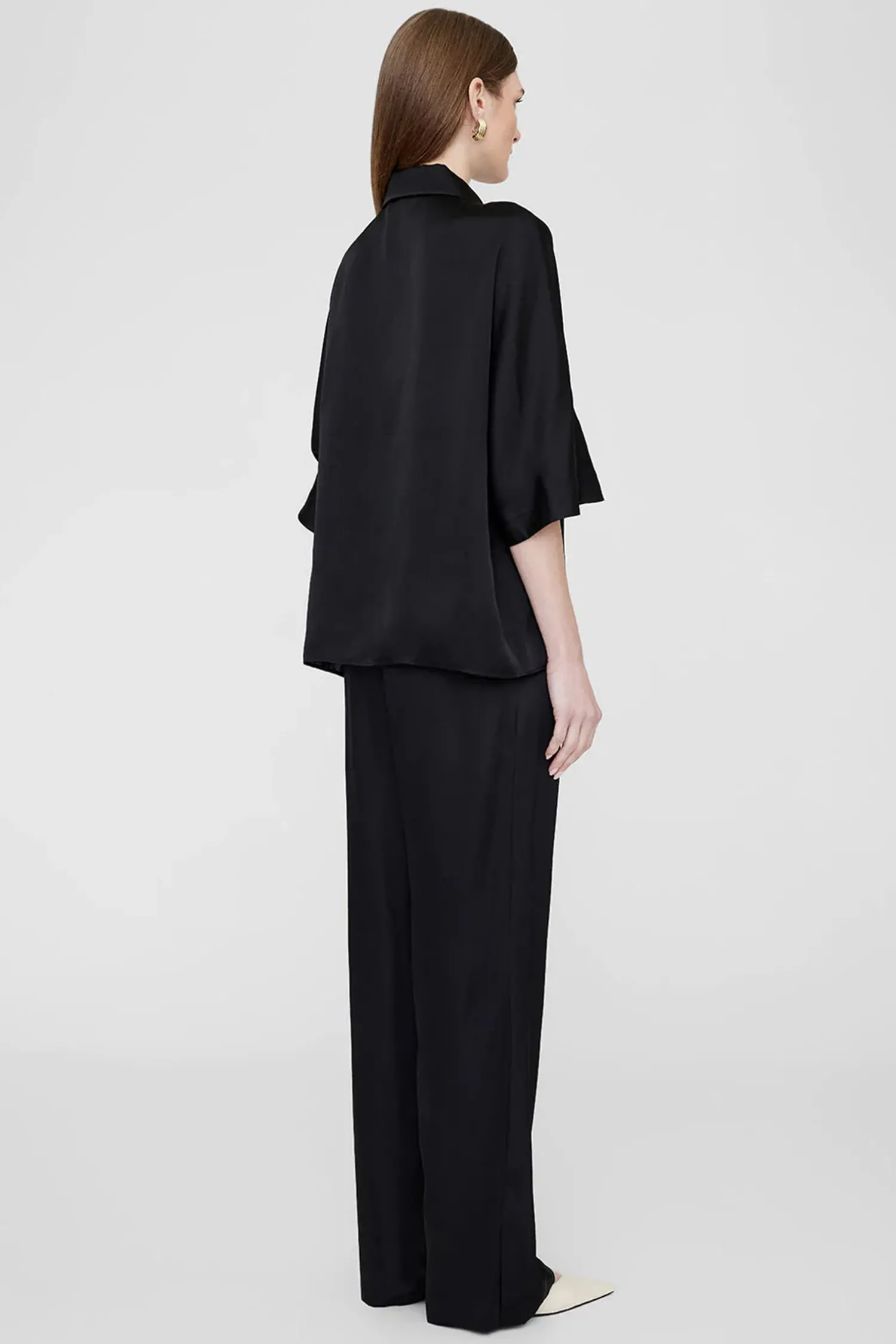 New ANINE BING ADEN PANT Black