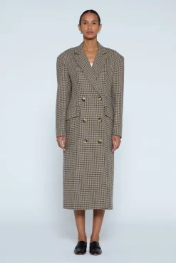 Hot DUCIE LONDON AGGIE WOOL COAT