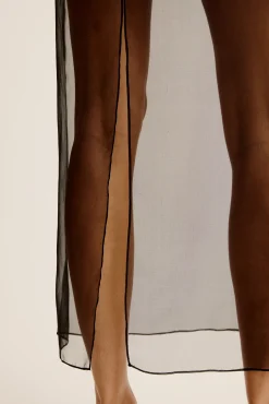 Clearance ESSE AIRE COLUMN SKIRT Black