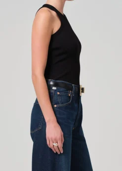 Fashion CITIZENS OF HUMANITY AKIRA TANK Black