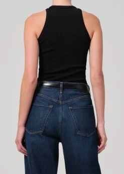 Fashion CITIZENS OF HUMANITY AKIRA TANK Black
