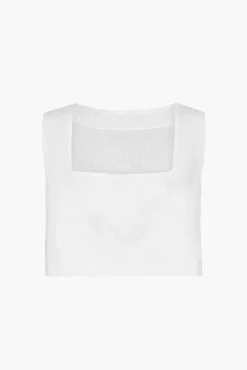 Hot POSSE ALICE CROP TOP Ivory
