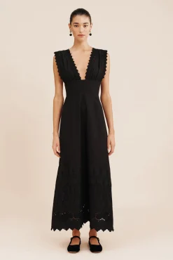 New POSSE AMELIA DRESS Black