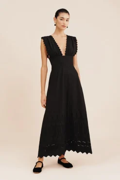 New POSSE AMELIA DRESS Black