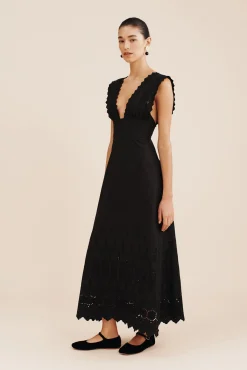 New POSSE AMELIA DRESS Black