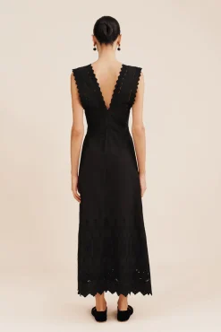 New POSSE AMELIA DRESS Black