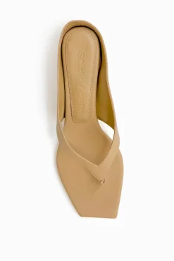 Clearance STUDIO AMELIA ANGELA 50 HEEL Beige
