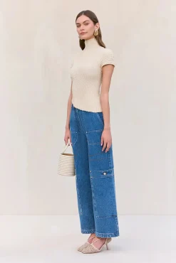 Store CULT GAIA ANNEMIE KNIT TOP Beach