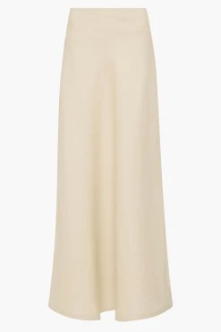 Shop FAITHFULL THE BRAND ANTIBES MAXI SKIRT Sand