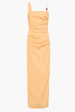 Cheap SIR ANTONIA BEADED MIDI DRESS LightTan