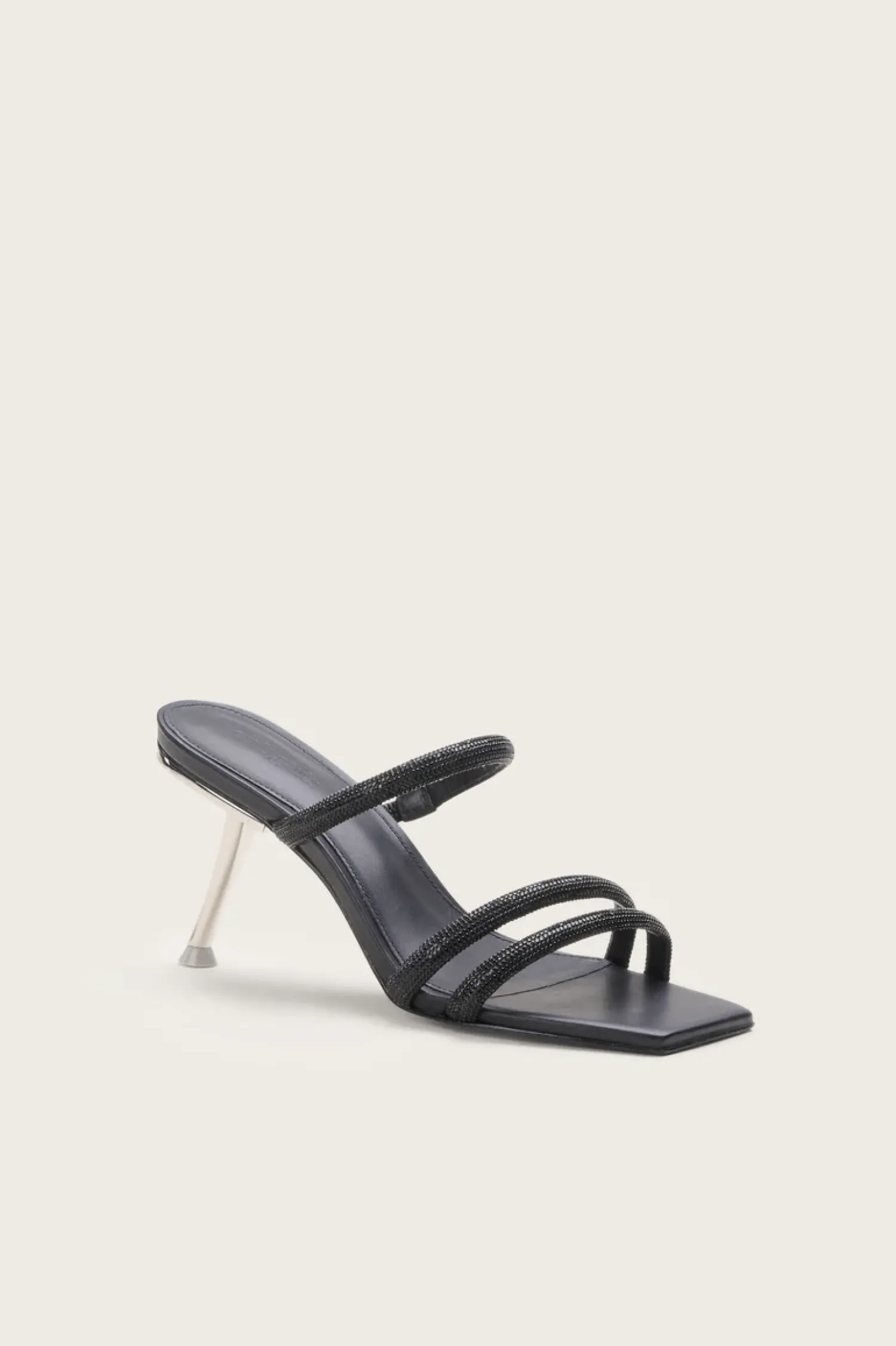 Clearance CULT GAIA ANYA SANDAL Black