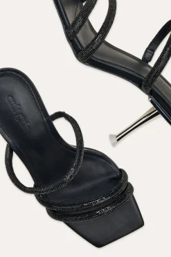 Clearance CULT GAIA ANYA SANDAL Black