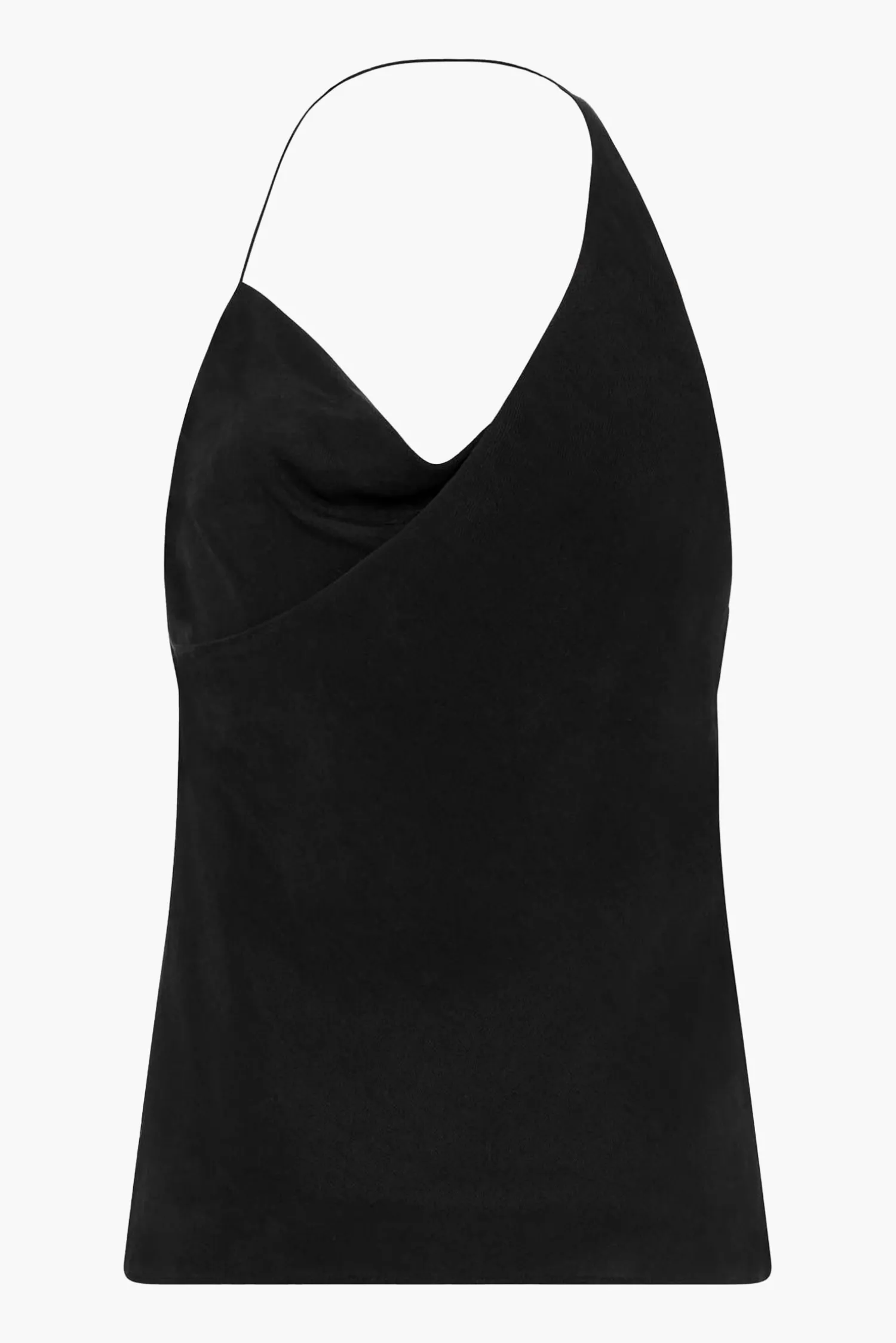 Shop ST. AGNI ASYMM DRAPE TOP