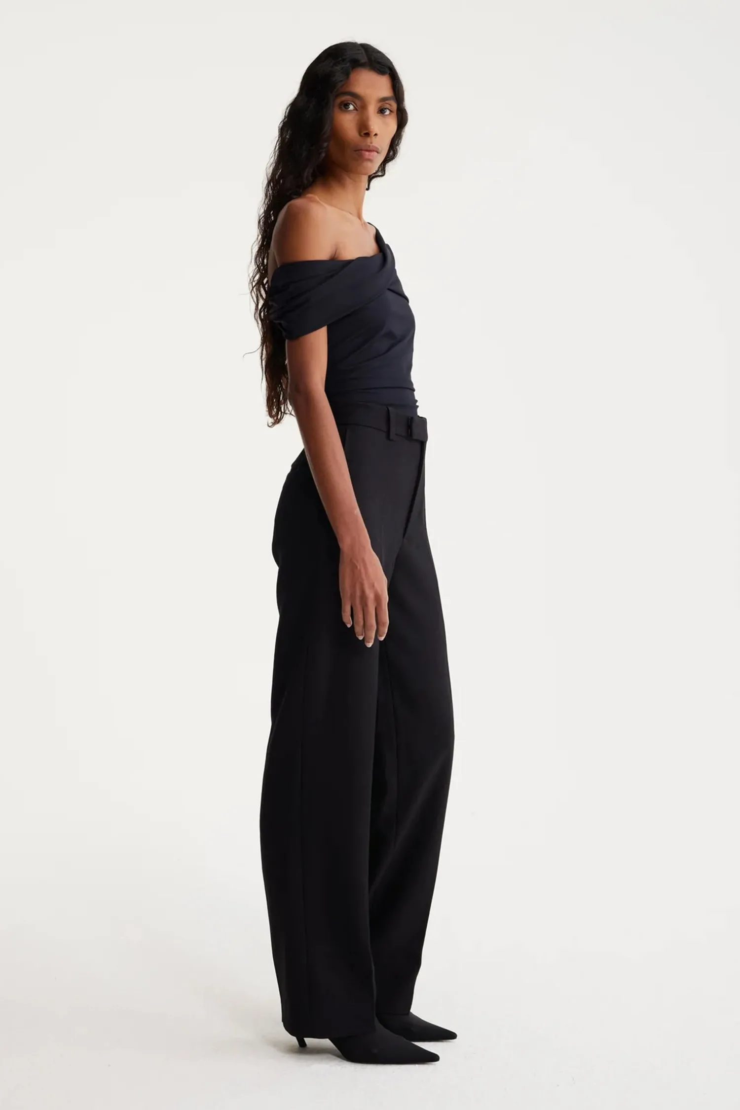 Flash Sale RÓHE ASYMMETRICAL OFF SHOULDER TOP