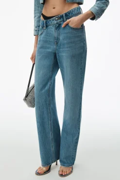 Best Sale ALEXANDER WANG ASYMMETRICAL WAISTBAND JEAN WITH BIKINI