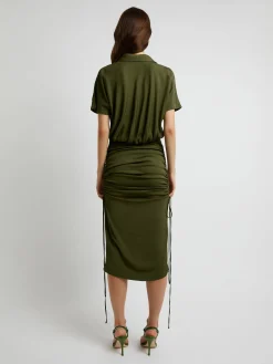 Online CHRISTOPHER ESBER AULENTI COLUMN SHIRT DRESS Moss