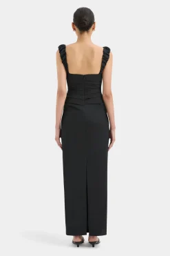 Fashion SIR AZUL BALCONETTE GOWN Black