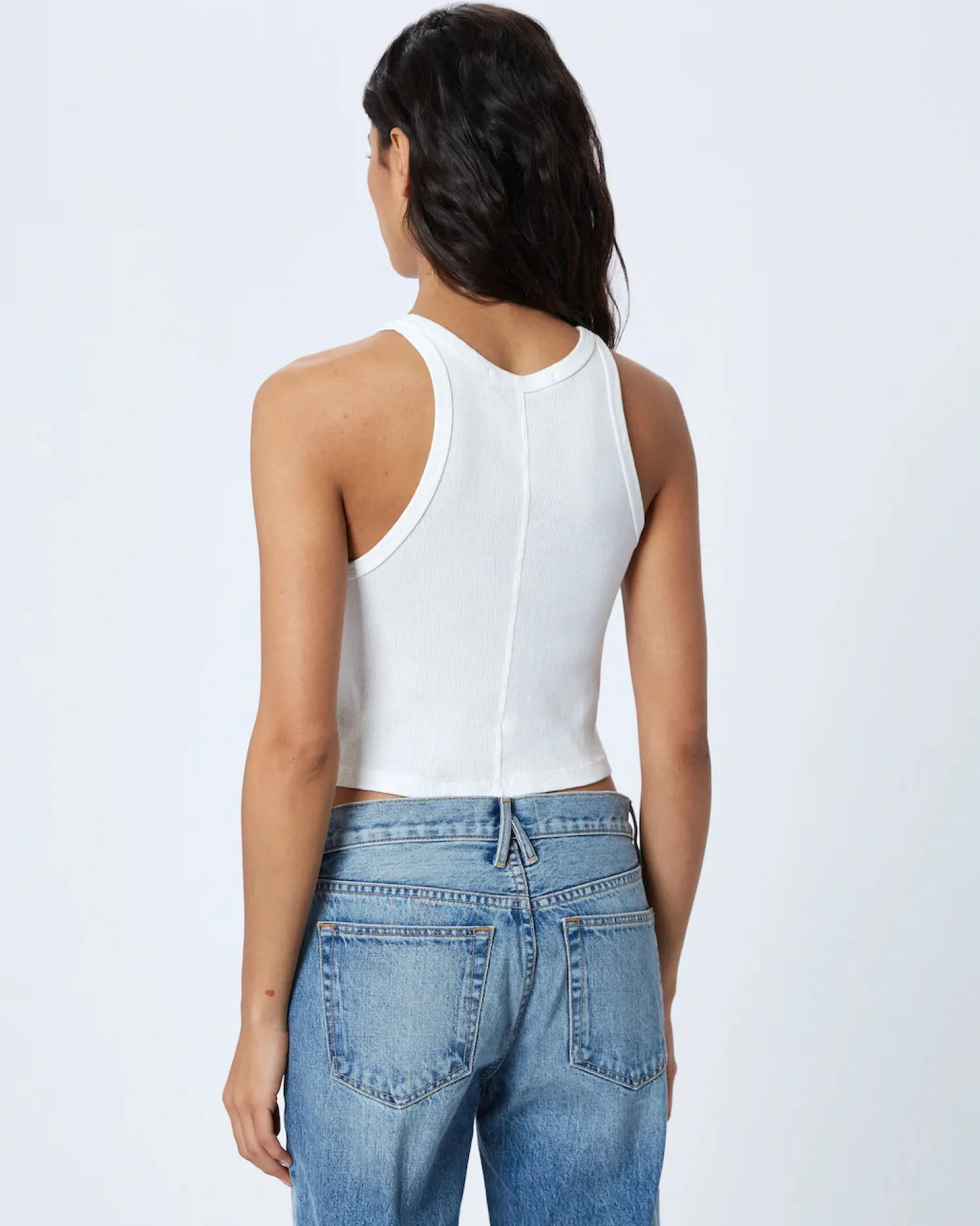 Clearance SLVRLAKE BABY TANK NaturalWhite