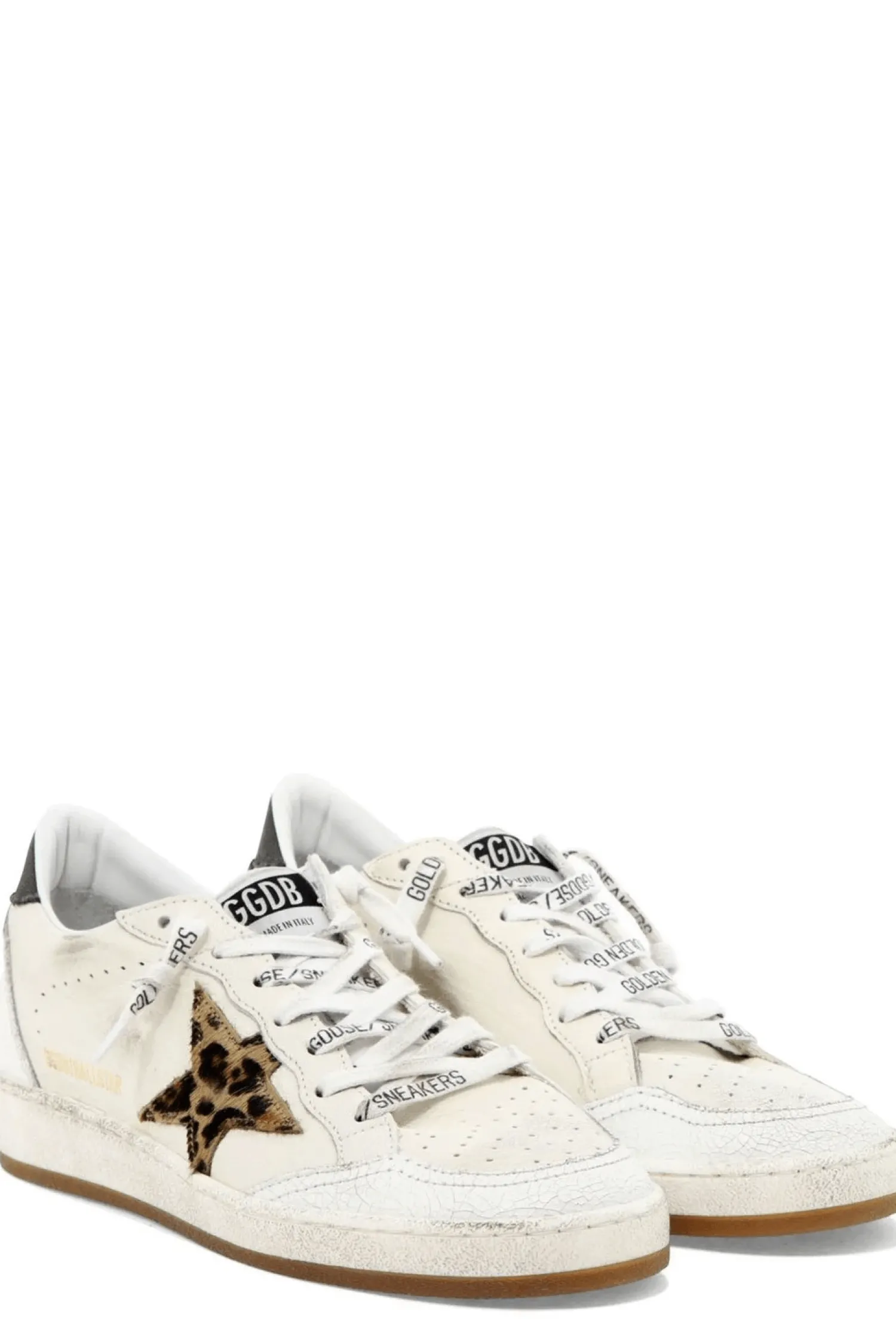 Store GOLDEN GOOSE BALL STAR SNEAKER White/Beige/Brown/BlackLeo/Black