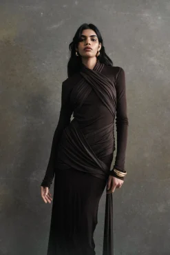 Clearance DE LA VALI BALLAD MAXI DRESS