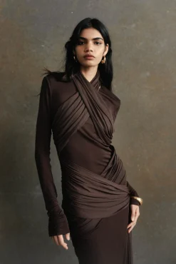 Clearance DE LA VALI BALLAD MAXI DRESS
