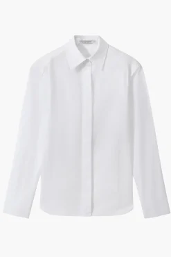 Hot COURTNEY ZHENG BELT BACK SHIRT