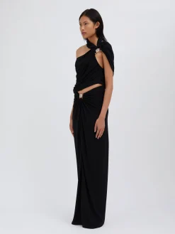 Online CHRISTOPHER ESBER BEZEL QUARTZ RUCHED SKIRT