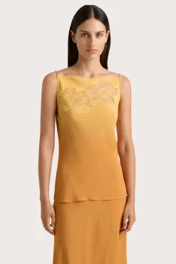 Fashion FAITHFULL THE BRAND BIARRITZ TOP TerracottaOmbre