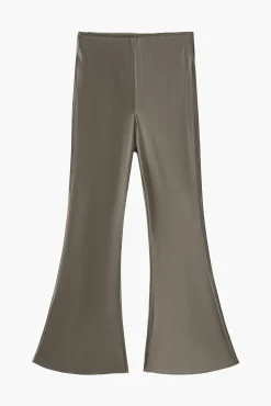 Discount COURTNEY ZHENG BIAS SILK FLARE PANTS