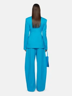 Cheap THE ATTICO BLUE BLAZER CapriBlue