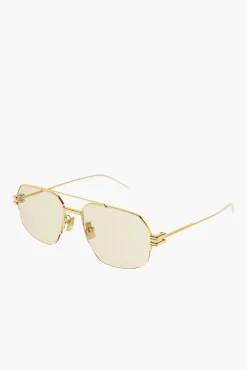 Fashion BOTTEGA VENETA BOND METAL SUNGLASSES