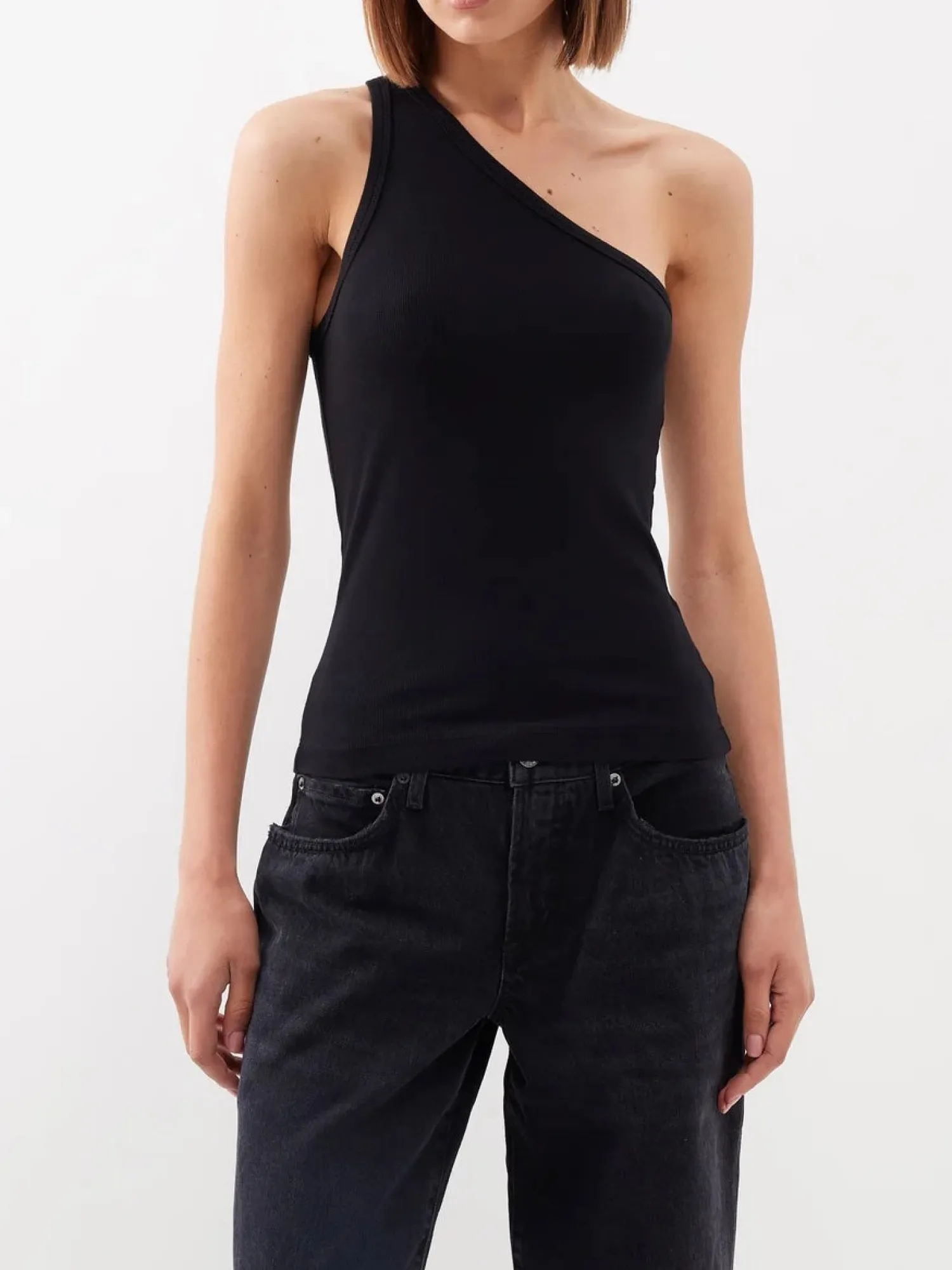 New AGOLDE BRITA TANK Black
