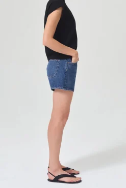 Cheap AGOLDE BRYCE CAP SLEEVE TEE