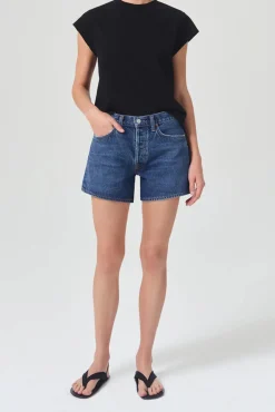 Cheap AGOLDE BRYCE CAP SLEEVE TEE