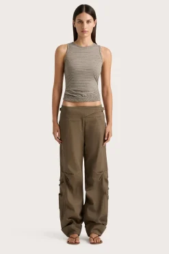 Store FAITHFULL THE BRAND CALAIS PANT Walnut