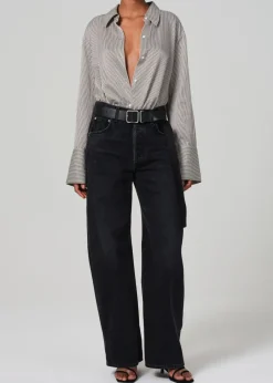 Sale CITIZENS OF HUMANITY CAMILIA SHIRT VenetianStripe