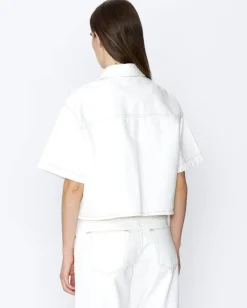 Outlet SLVRLAKE CARA SHIRT NaturalWhite