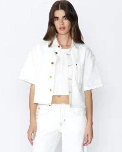 Outlet SLVRLAKE CARA SHIRT NaturalWhite