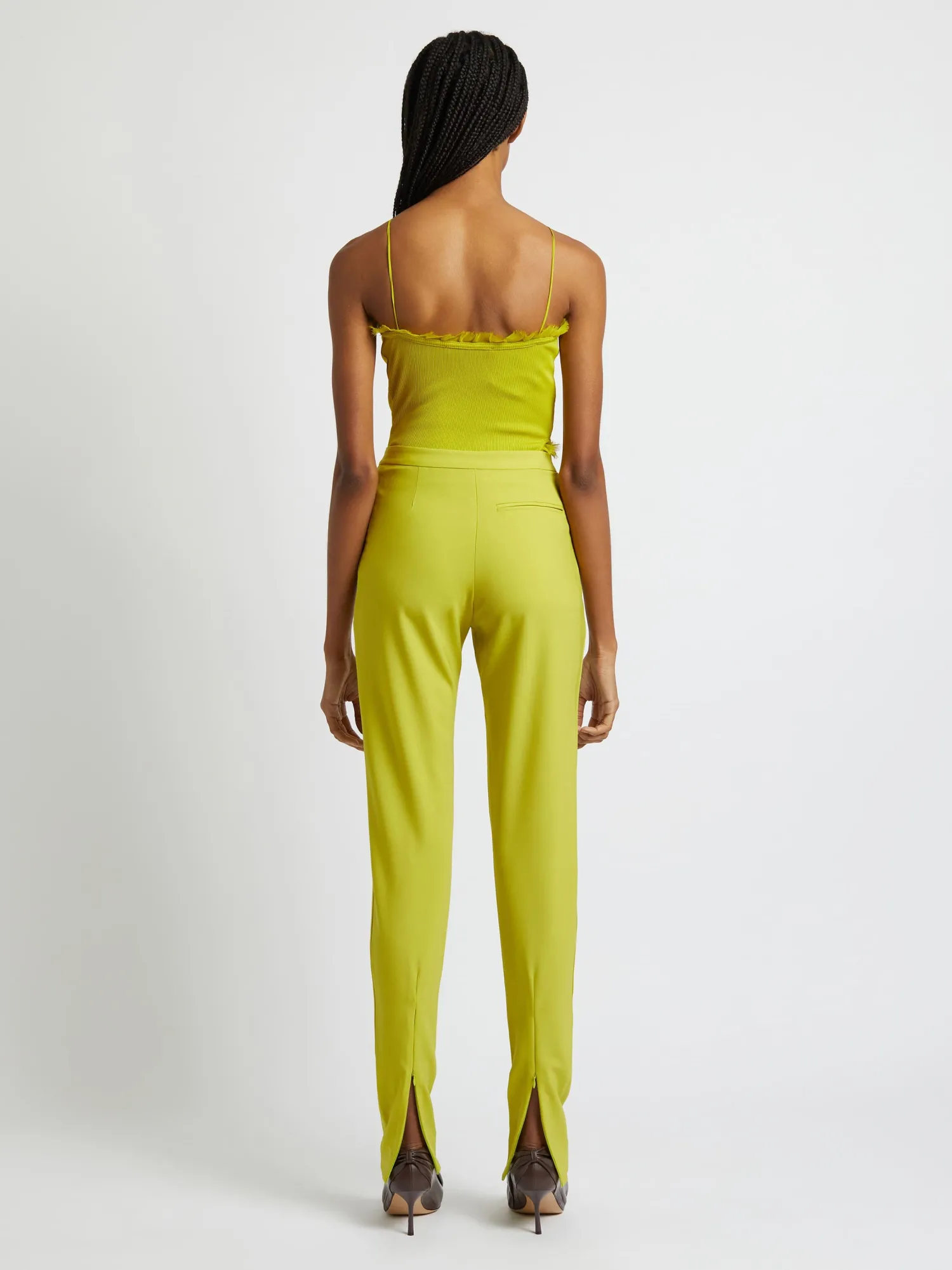 Hot CHRISTOPHER ESBER CARINA INTERLINKED BODYSUIT Limeade