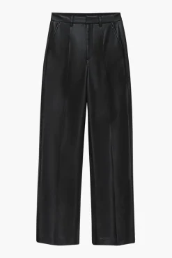 Flash Sale ANINE BING CARMEN PANT BLACK RECYCLED LEATHER