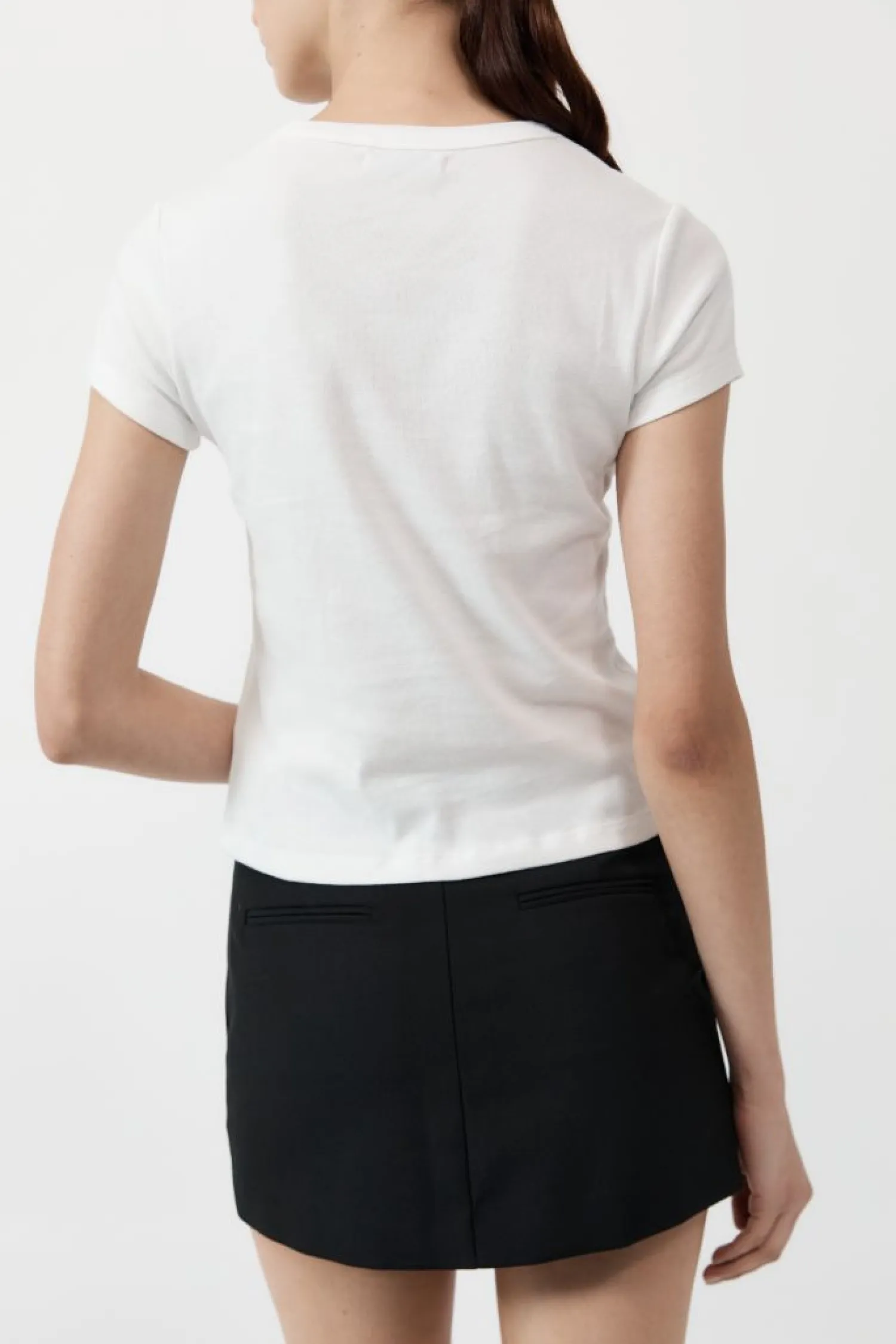 Fashion ST. AGNI CARTER MINI SKIRT Black