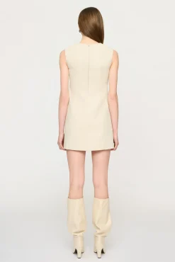 Shop CLEA CEDAR MINI DRESS Oat