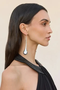 Clearance CULT GAIA CHARISSE EARRING ShinySilver