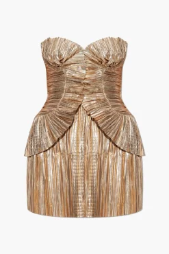 Flash Sale CULT GAIA CHARLIQUE DRESS Gold
