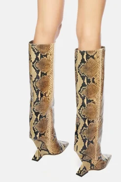 Shop THE ATTICO CHEOPE TUBE BOOT