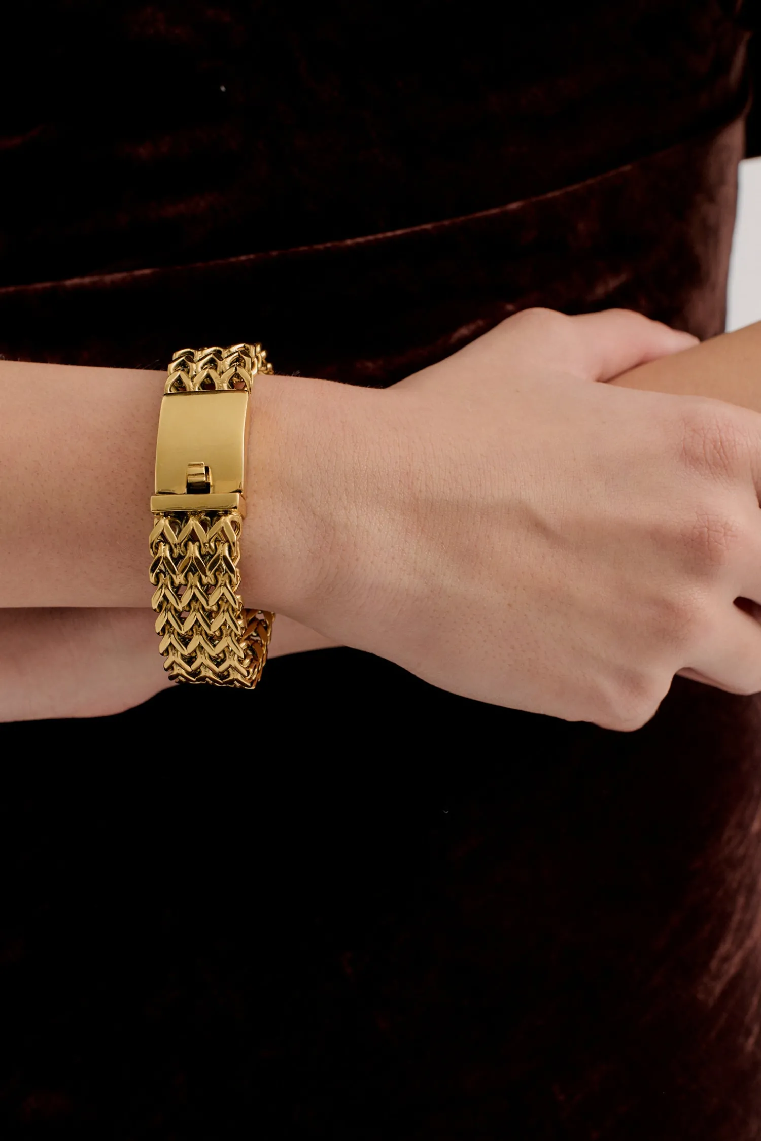Online ANNA ROSSI CHEVRON BRACELET