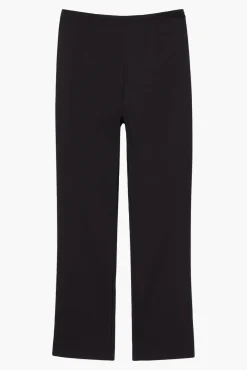 New RÓHE CIGARETTE LEG TROUSERS Black