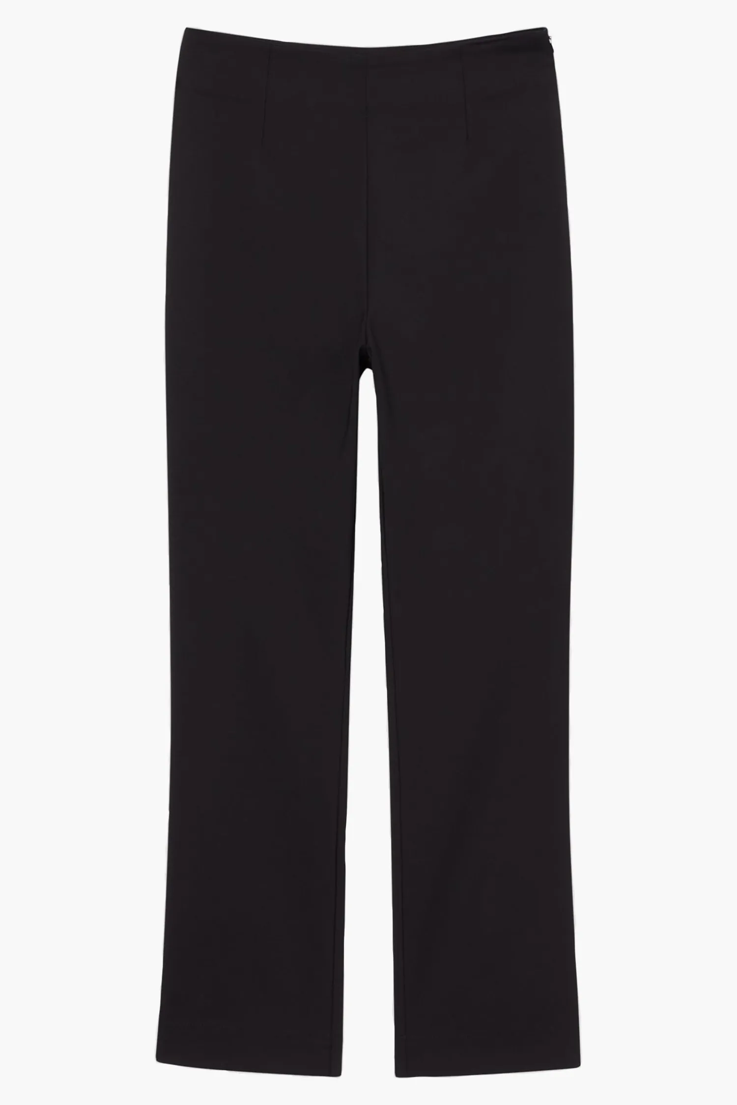 New RÓHE CIGARETTE LEG TROUSERS Black