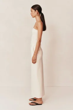 Cheap ESSE CLASSICO MIDI SKIRT Crema