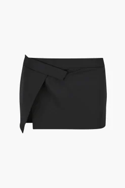 Hot THE ATTICO CLOE MINI SKIRT Black